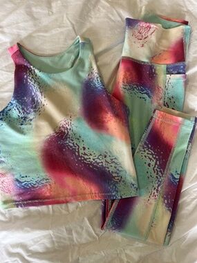 DSG outfit leggings and tank top